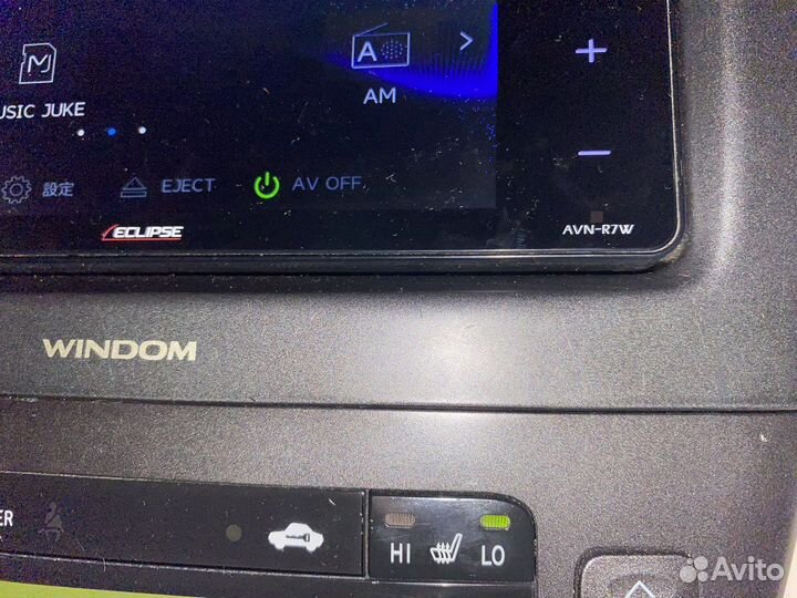 Японская магнитола Eclipse avn-r7w