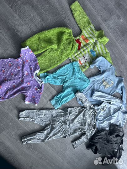 Вещи на мальчика пакетом 74-80