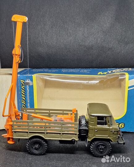 Газ 66 с буровой установкой