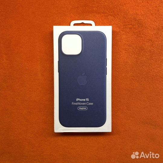 iPhone 15 FineWoven Case Pacific Blue