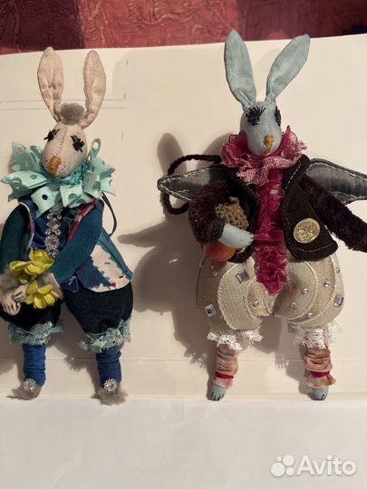 Текстильные игрушки ручной работы