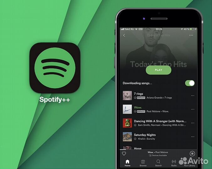 Spotify premium подписка