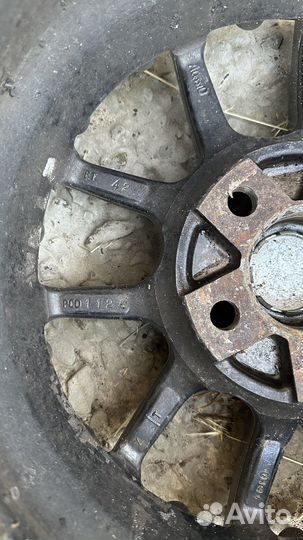 Диски Alessio r15 на mercedes vito 2003