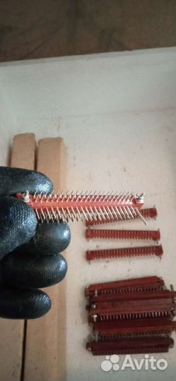 Разъёмы реле галетные переключатели СССР