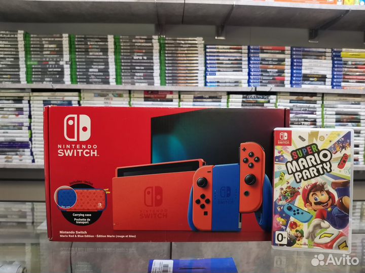 Nintendo switch + Super Mario Party