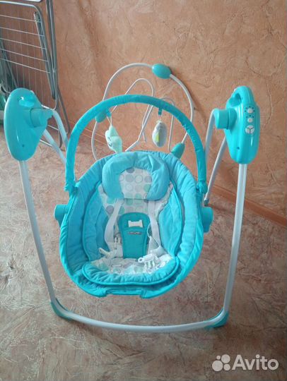 Детские электронные качели