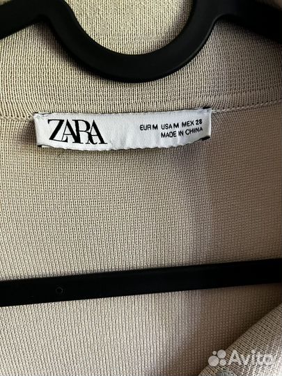 Рубашка-кардиган Zara