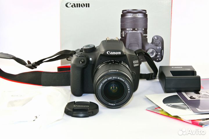 Canon EOS 1200D/T5 18.0MP Kit 18-55 как новый