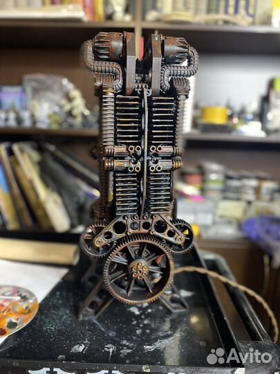 Лампа стимпанк