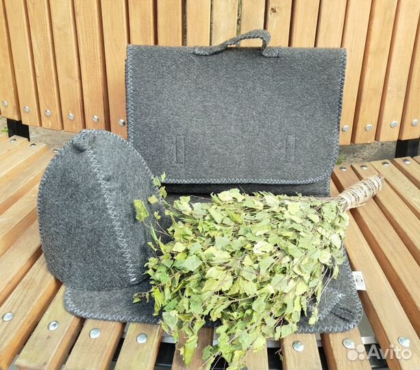 Наборы для бани с веником