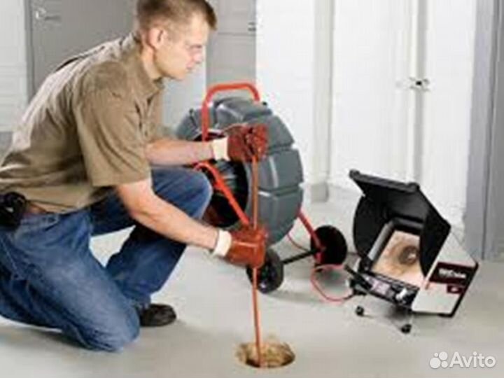 Прочистка канализации. Прочистка засоров труб