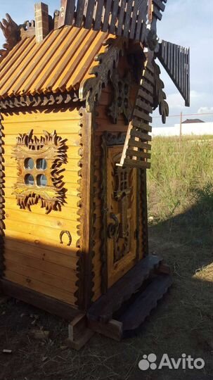 Мельница декоративная для сада