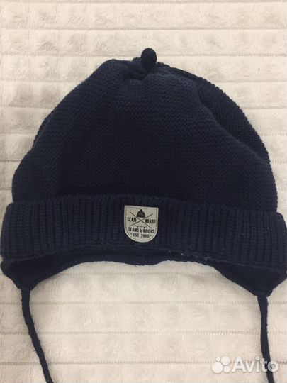 Шапка осенняя на мальчика 42-44 размер