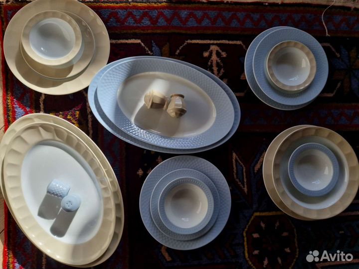 Столовый сервиз на 6 персон,фарфор