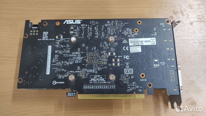 Видеокарта Asus gtx 1050 ti 4gb