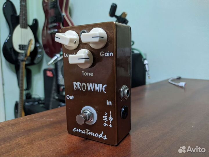 Гитарная педаль овердрайв Brownie cmatmods