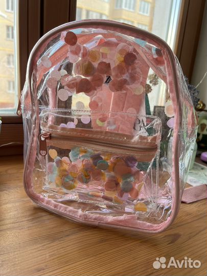 Рюкзак детский для девочки новый розовый
