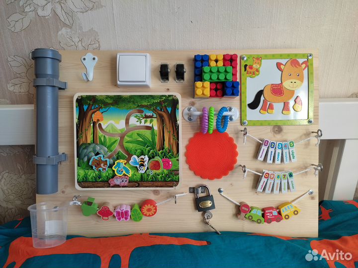 Новый бизиборд для детей