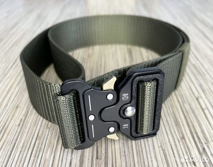 Y2k ремень чёрный / зелёный