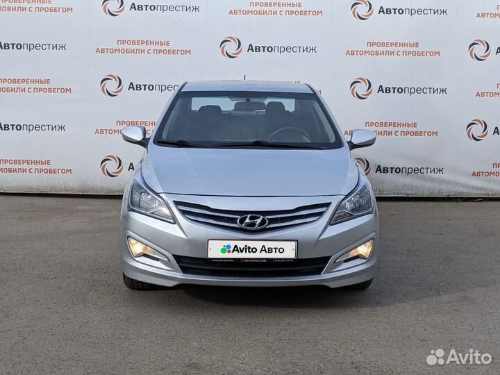 Hyundai Solaris 1.4 AT, 2015, 123 000 км