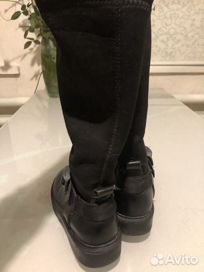 Сапоги чулки zara