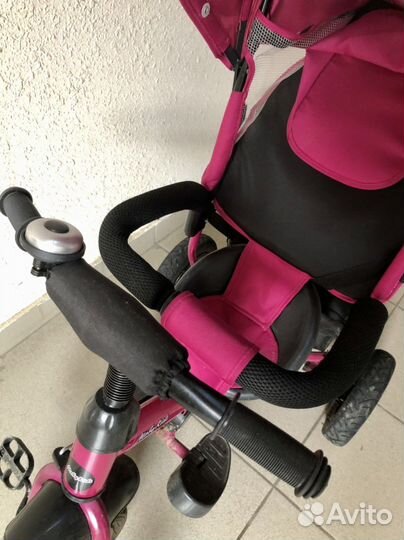 Детский велосипед с ручкой