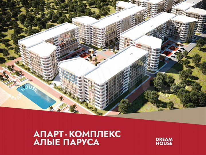 Апартаменты-студия, 32 м², 5/8 эт.