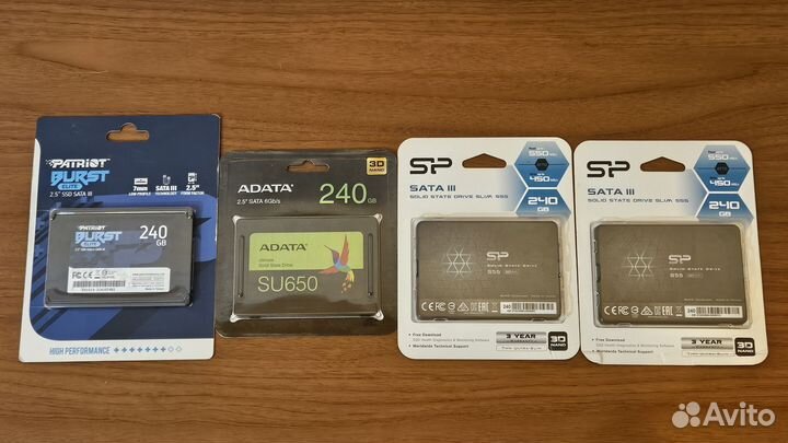 Новые SSD 240GB 2.5