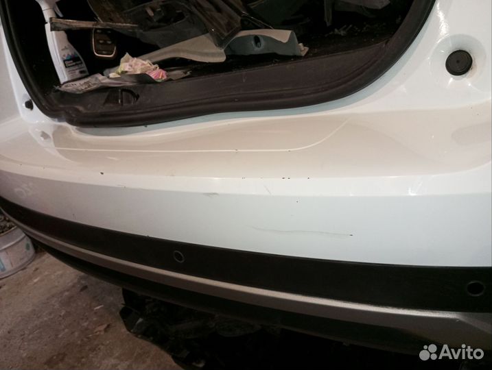 Задний бампер Renault grand scenic 4