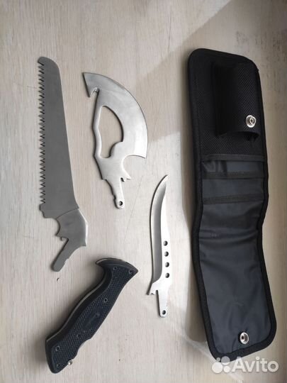 Туристический набор Следопыт чехол пила нож топор