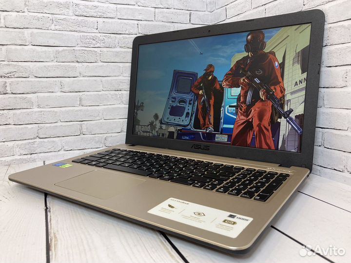 Игровой ноутбук Asus 4ядра/Nvidia/1000gb/8gb