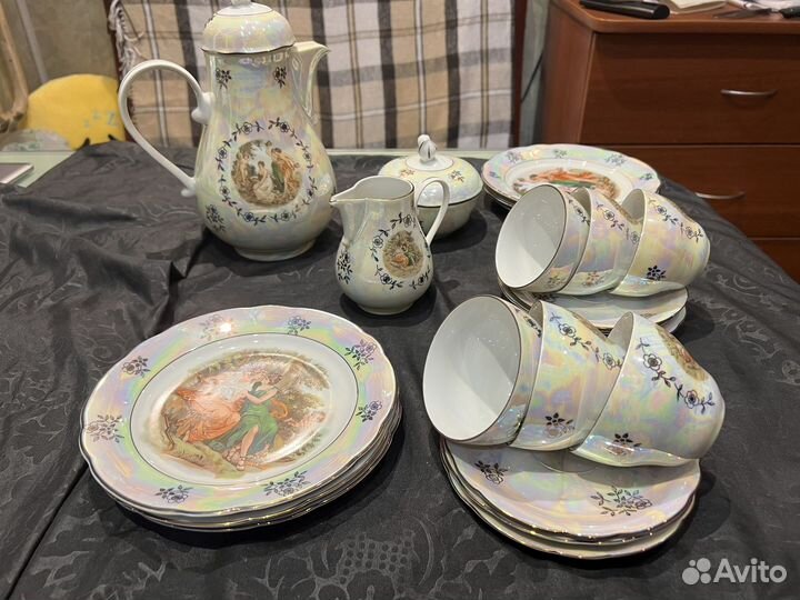 Чайный сервиз «Мадонна» ГДР (Kahla)