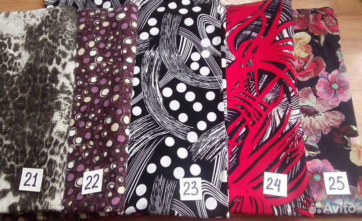 Отрез ткани трикотаж