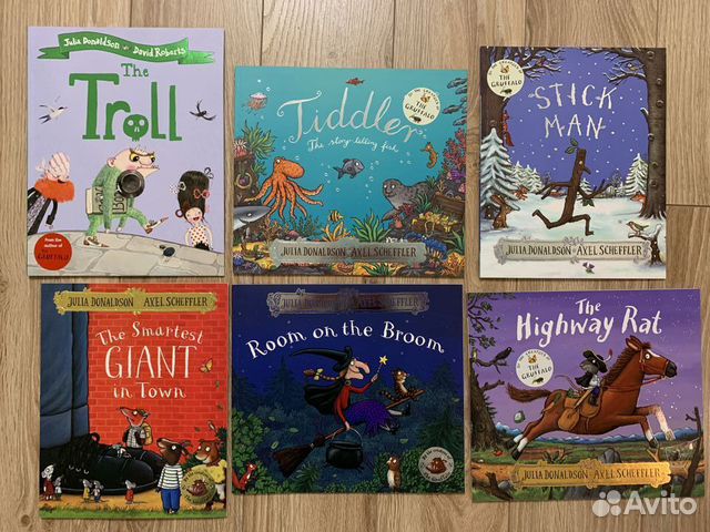 Книги детские Джулия Дональдсон Julia Donaldson