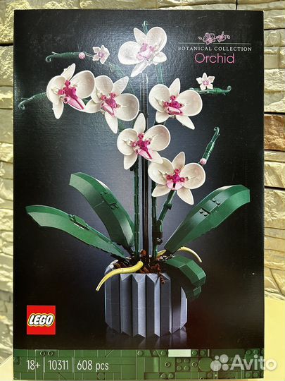 Lego icons букет цветов 10280