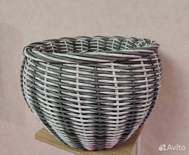 Кашпо из ротанга 12 литров