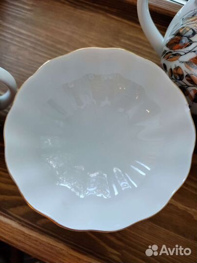 Чайный сервиз лфз СССР мой сад золотая осень