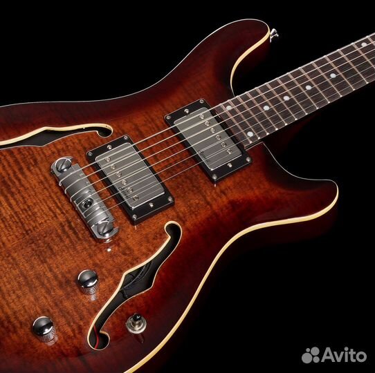 Электрогитара Harley Benton CST-24HB Tortoise Flam