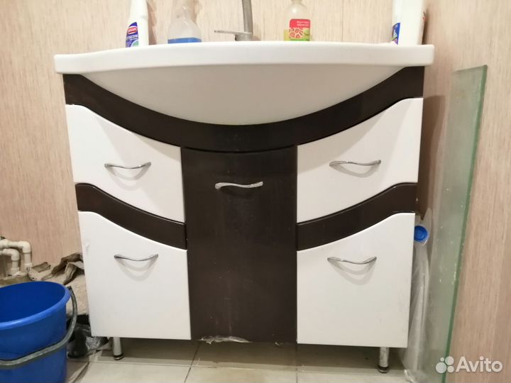 Тумба для ванной с мойкой