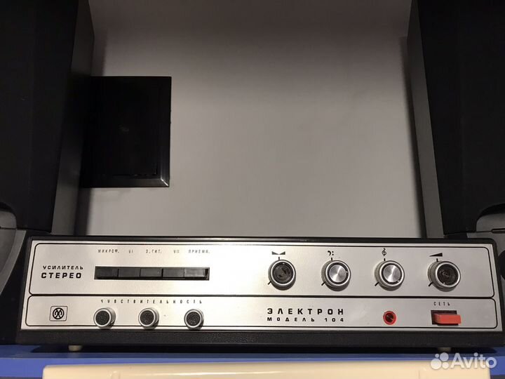 Усилитель Электрон 104 профилактика