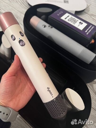 Стайлер dyson розовый