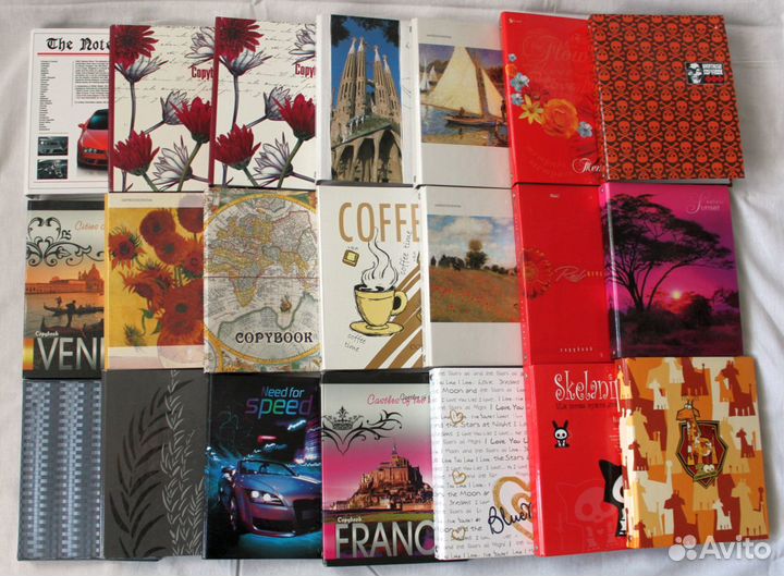 Тетради на кольцах + бумага к ним