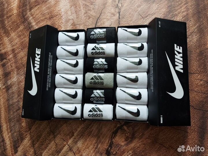 Носки Nike Jordan Adidas Reebok