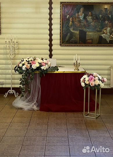 Свадебное оформление, свадебная арка