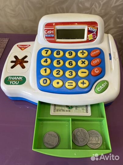Детская касса игрушка