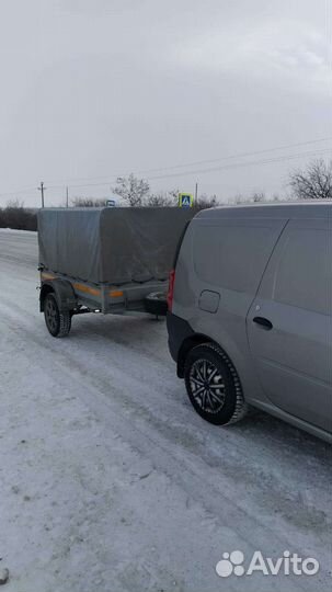 Грузоперевозки по области Лада Ларгус с прицепом