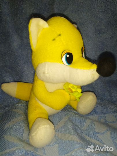 Мягкие игрушки Зайчик, Поросёнок, Лисёнок