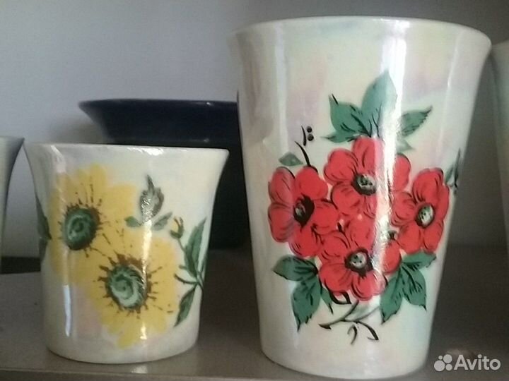 Чашки, бокалы, стопки