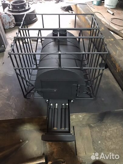 Печь для бани палатки, полевой бани