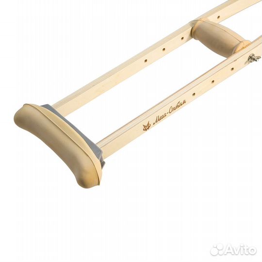 Костыли подмышечные деревянные, пара